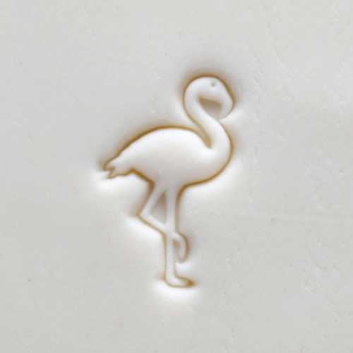 Scm-257 Medium Round Stamp &#8211; Flamingo