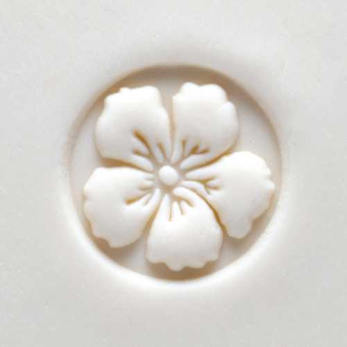 Scm-262 Medium Round Stamp &#8211; Hibiscus