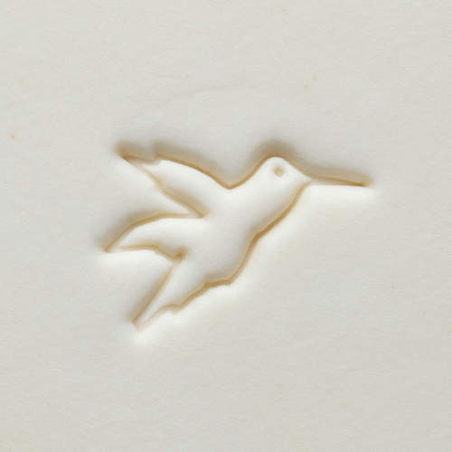 Scm-267 Medium Round Stamp &#8211; Hummingbird