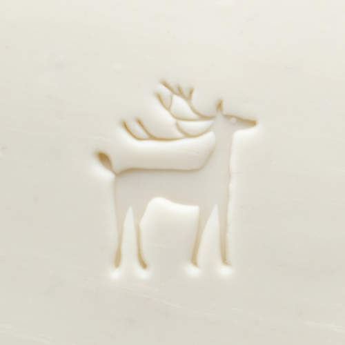 Scm-293 Medium Round Stamp &#8211; Reindeer