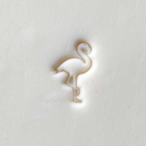 Scs-189 Small Round Stamp &#8211; Flamingo