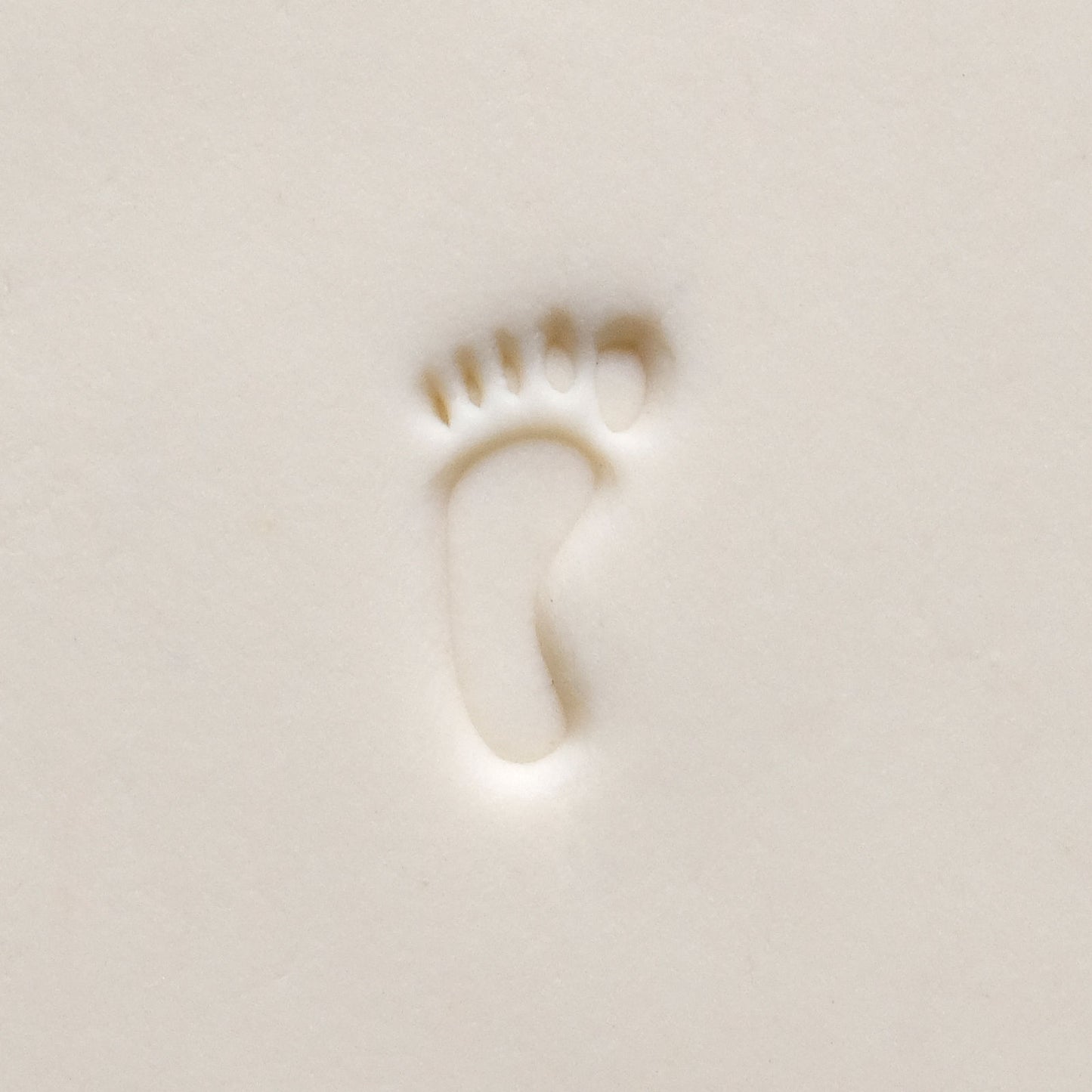 Scs-212 Small Round Stamp &#8211; Left Footprint