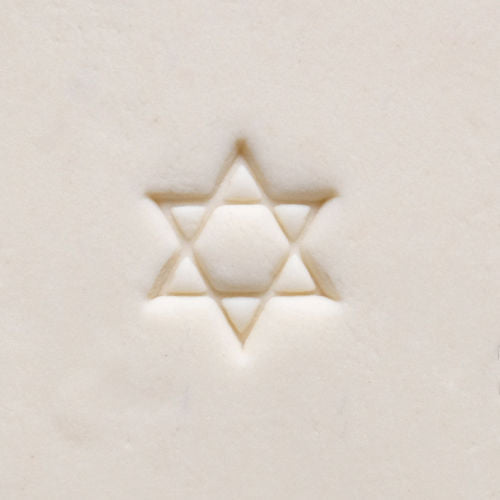 Scs-214 Small Round Stamp &#8211; Star of David