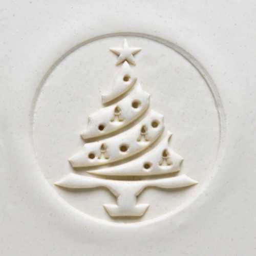 Scxl-035 Extra Large Round Stamp &#8211; Christmas Tree