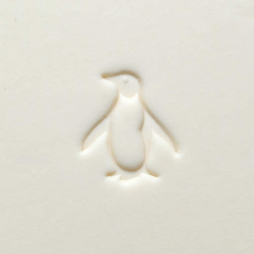 Scs-211 Small Round Stamp &#8211; Happy Penguin