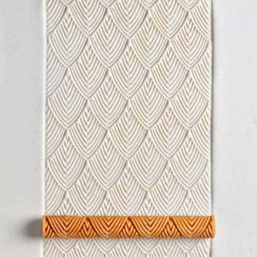 Feather Twig Clay Texture Roller