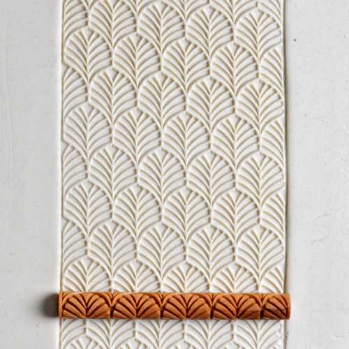 Leaf Pattern Twig Texture Roller