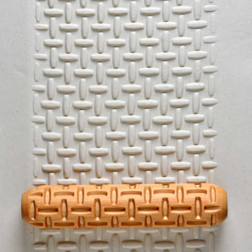 BHR-015 Big Hand Roller &#8211; Rattan Weave