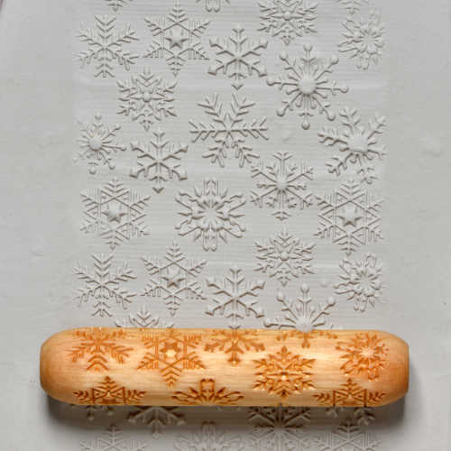 BHR-033 Big Hand Roller – Snowflakes