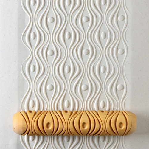 BHR-040 Big Hand Roller – Wavy Abstract