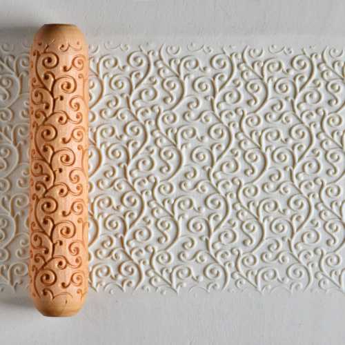 BHR-095 Big Hand Roller &#8211; Curly Vines