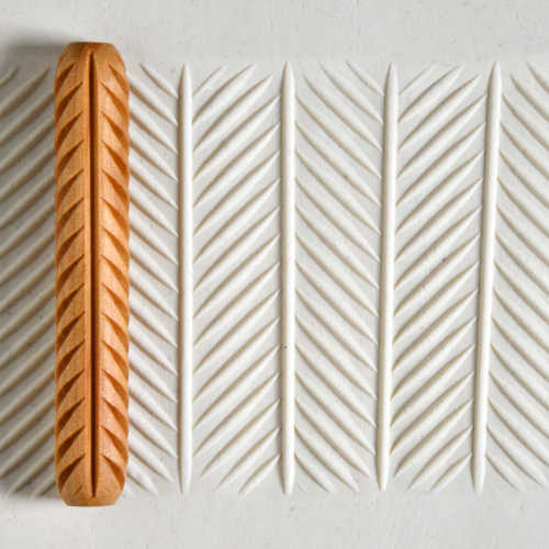 HR-062 HandRoller &#8211; Herringbone Pattern