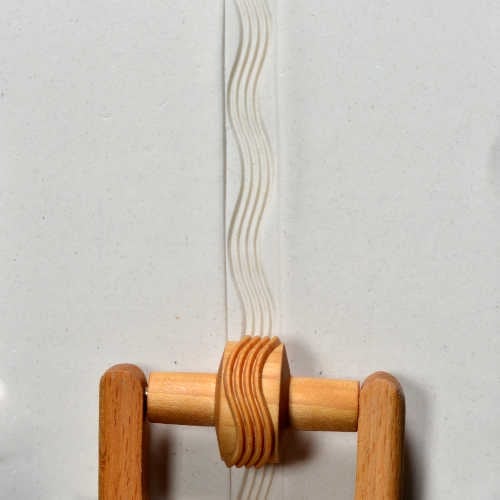 RS-015 Small Handle Roller – Wavy Lines