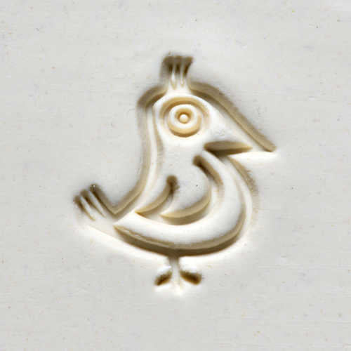Scl-049 Large Round Stamp – Cartoon Bird