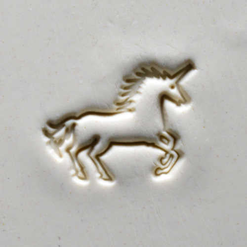 Scl-056 Large Round Stamp – Unicorn 1