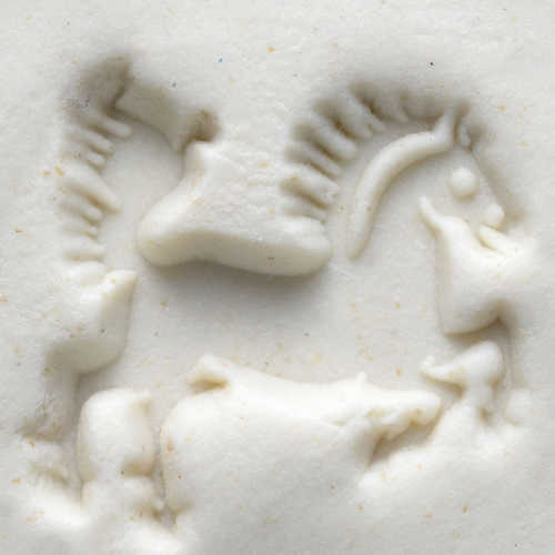 Scm-006 Medium Round Stamp &#8211; Rearing Horse