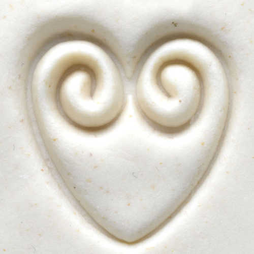 Scm-035 Medium Round Stamp &#8211; Hearts &#038; Curls