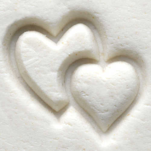 Scm-037 Medium Round Stamp &#8211; Double Heart