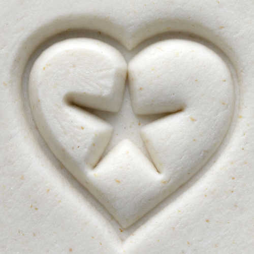 Scm-040 Medium Round Stamp &#8211; Heart with Star