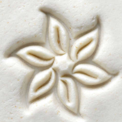 Scm-059 Medium Round Stamp &#8211; Flower Outline