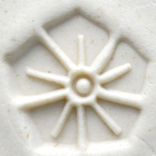 Scm-062 Medium Round Stamp &#8211; Five Leaf Square