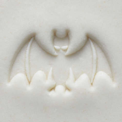 Scm-166 Medium Round Stamp &#8211; Bat