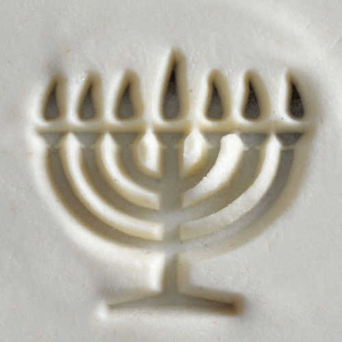 Scm-177 Medium Round Stamp &#8211; Candelabra