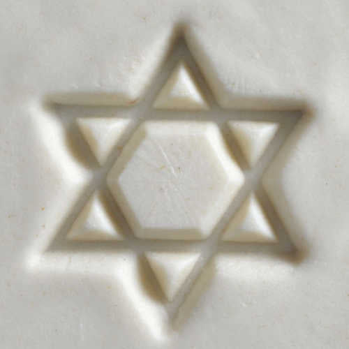 Scm-178 Medium Round Stamp &#8211; Star of David
