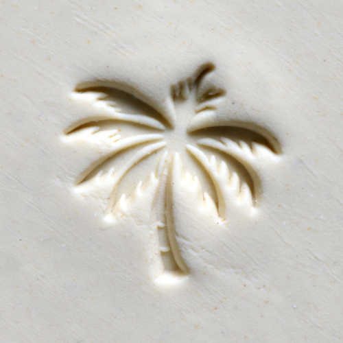 Scm-208 Medium Round Stamp &#8211; Palm Tree