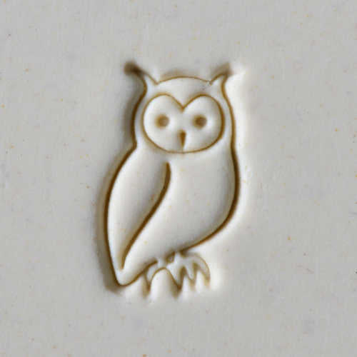 Scm-209 Medium Round Stamp &#8211; Owl