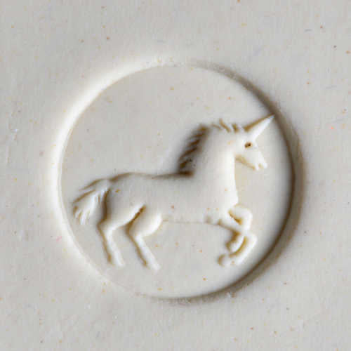 Scm-218 Medium Round Stamp &#8211; Unicorn 2