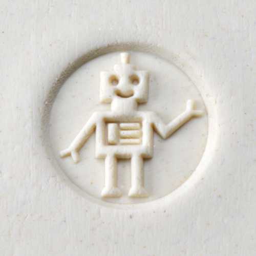 Scm-222 Medium Round Stamp &#8211; Bob the Robot