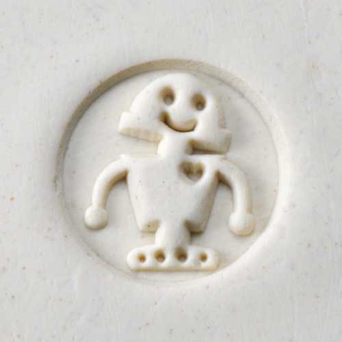 Scm-225 Medium Round Stamp &#8211; Robot Love