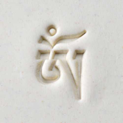 Scm-228 Medium Round Stamp &#8211; Tibetan Om