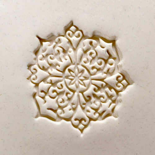 Scxl-010 Extra Large Round Stamp &#8211; Doily