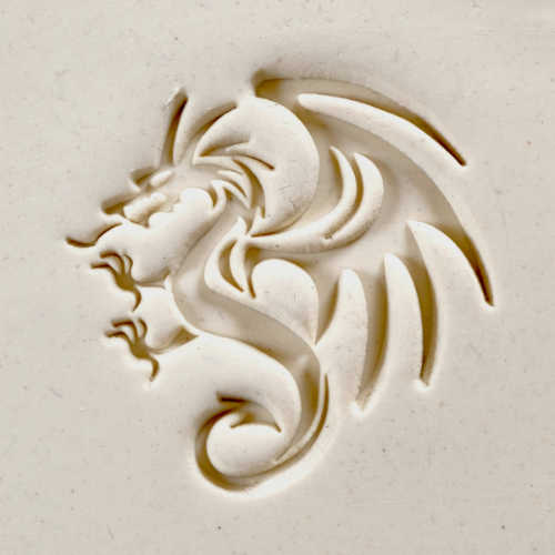 Scxl-013 Extra Large Round Stamp &#8211; Dragon