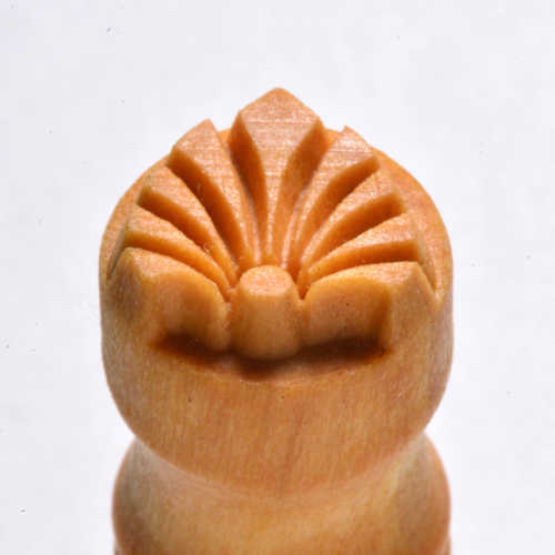 Scs-114 Small Round Stamp – Oriental Fan