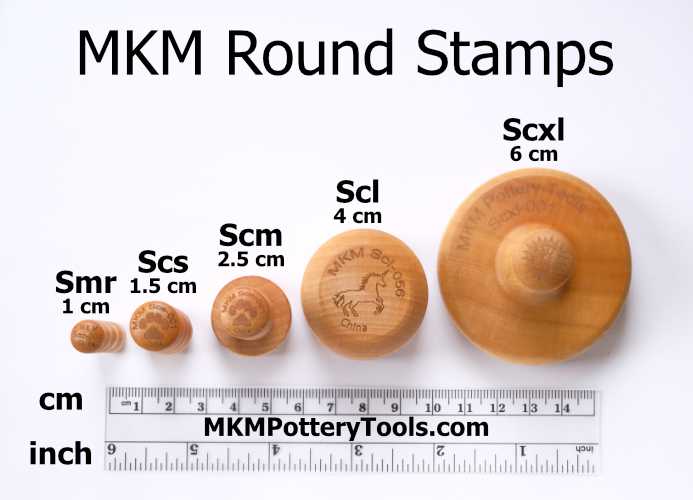 Scs-214 Small Round Stamp &#8211; Star of David