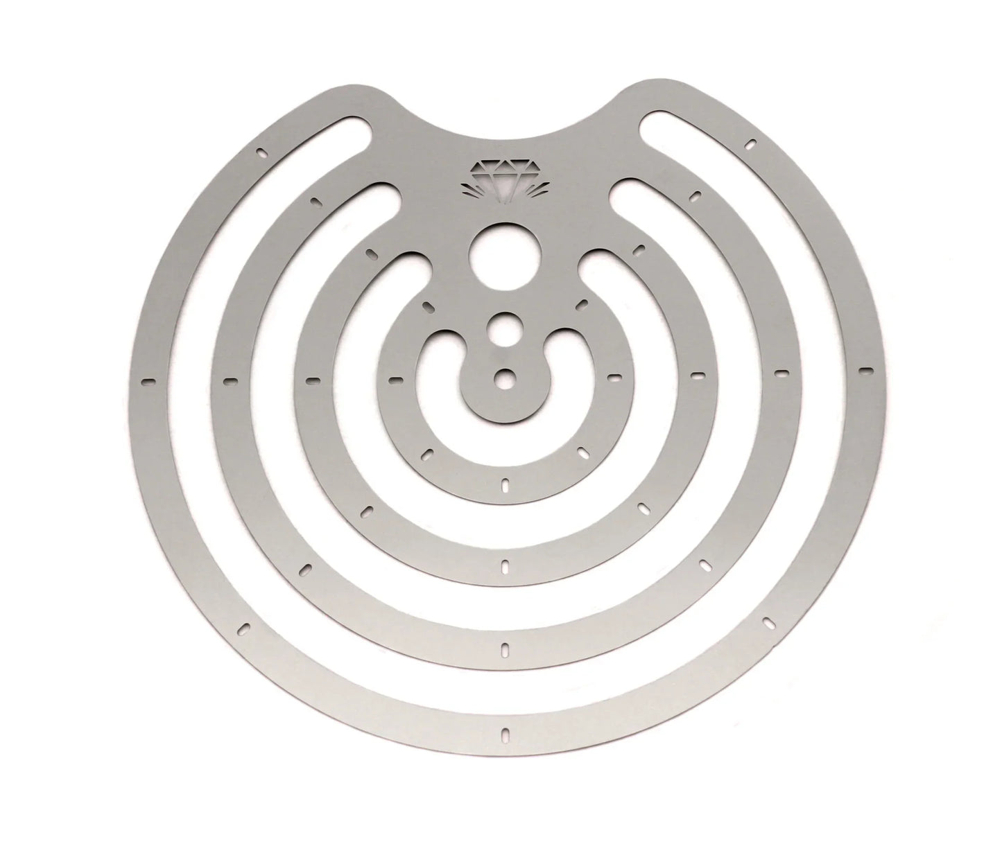 DiamondCore Arc Carving Metal Rib - Great White North Pottery Supplies