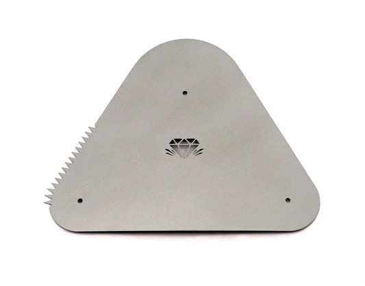 Diamondcore Small Metal Rib - Great White North Pottery Supplies
