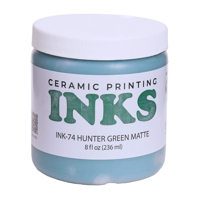 Volcker Green Ink INK-74 Hunter Green Matte Ink – Great White North Pottery Supplies
