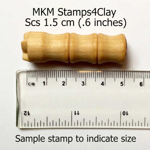 Scs-214 Small Round Stamp &#8211; Star of David