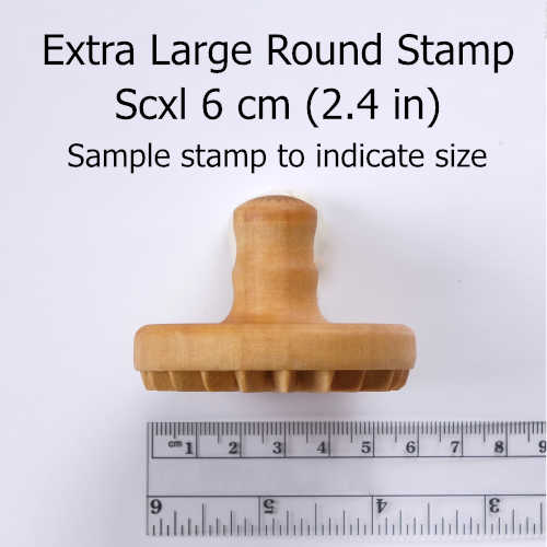 Scxl-017 Extra Large Round Stamp &#8211; Dragonfly