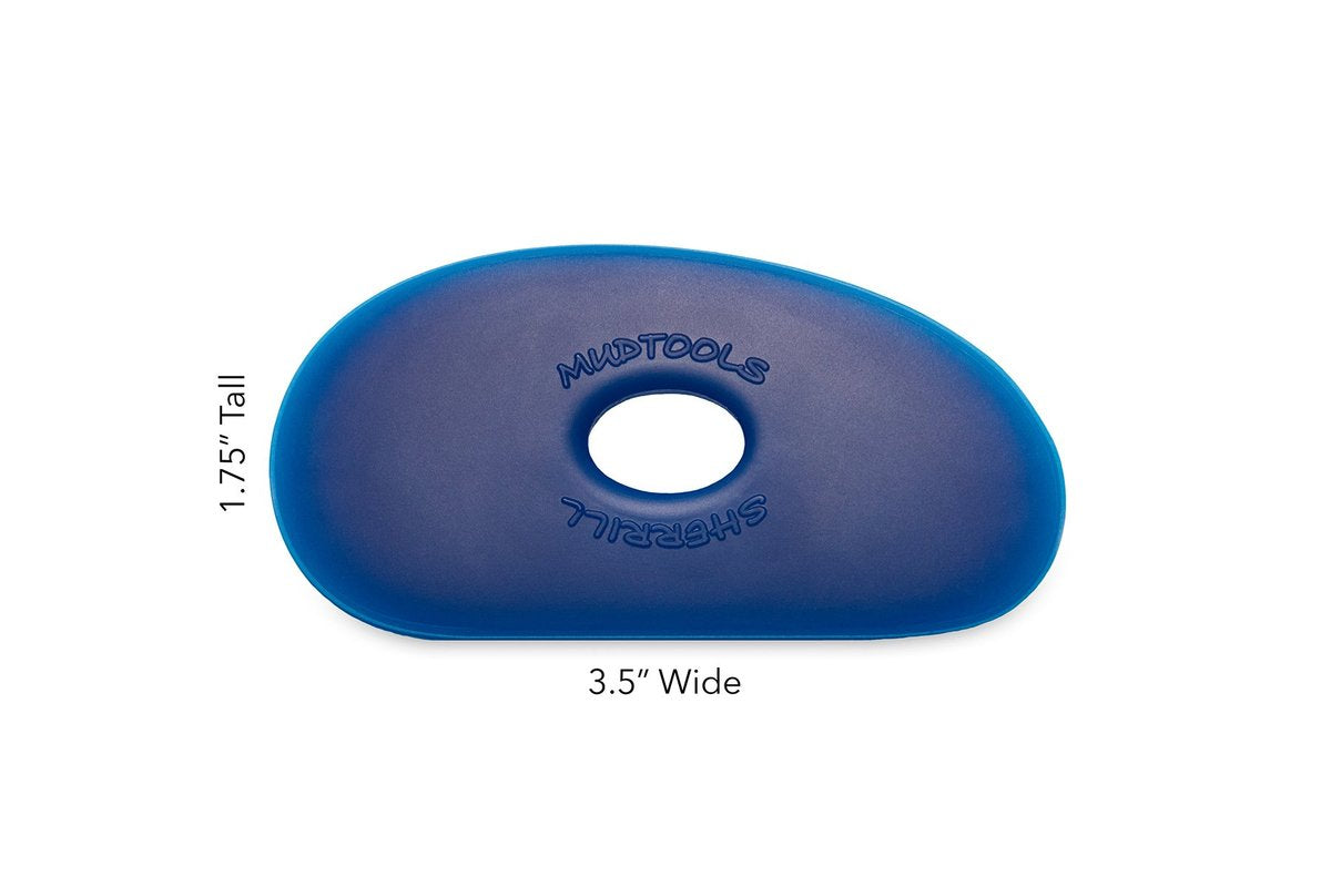 Mudtool Flexible Ribs Blue