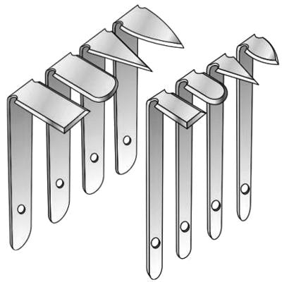 Stainless Trimming Tool Set (Set of 8)