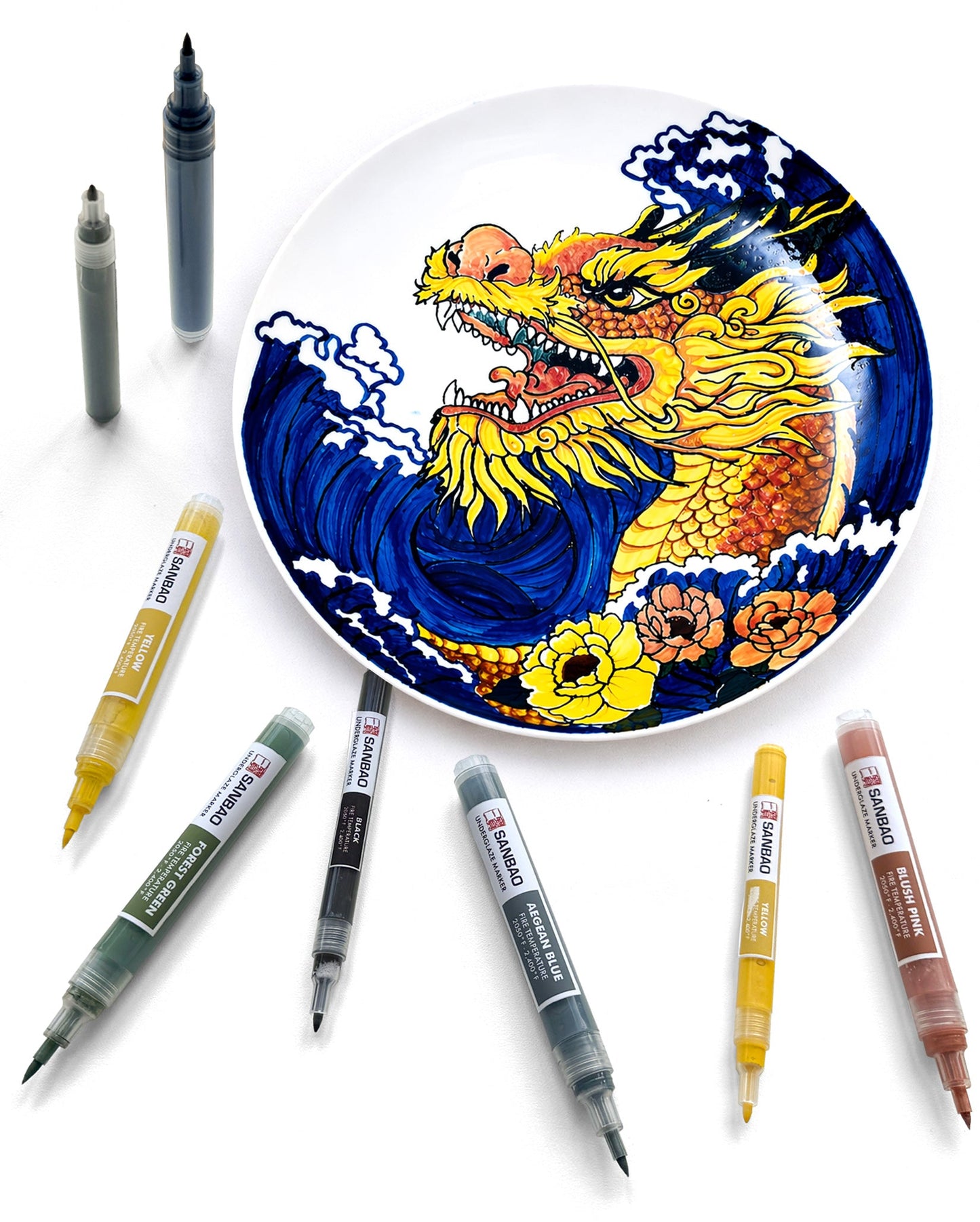 Underglaze Markers (Oil Base)