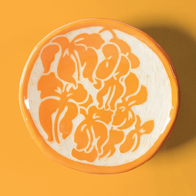 Amaco Nectar Velvet Underglaze V-311-Q cone tiles used on functional ceramics