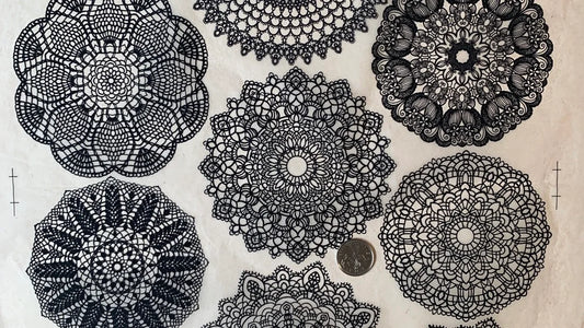 Doilies - Great White North Pottery Supplies