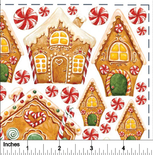 Gingerbread Houses Overglaze Decal - Great White North Pottery Supplies