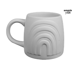 Ammies's Rainbow Mug - Great White North Pottery Supplies